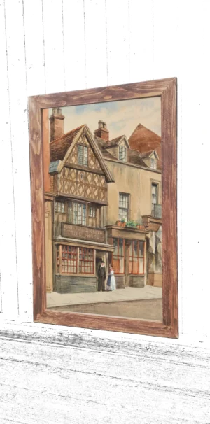 Ramka obrazu na wymiar - dąb przydymiony liberon