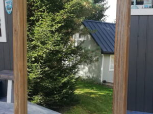 Lustro w ramie - dąb bielony