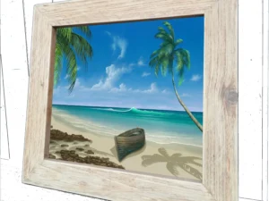 Rama obrazu - dąb antyczny