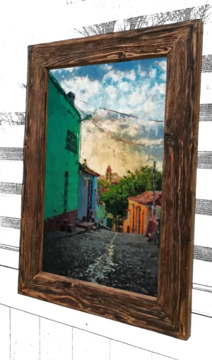 Rama obrazu dąb przydymiony