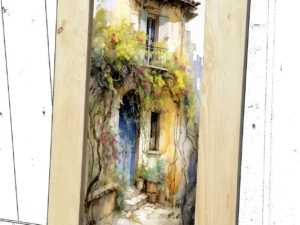 Rama obrazu na wymiar - antyczny brąz