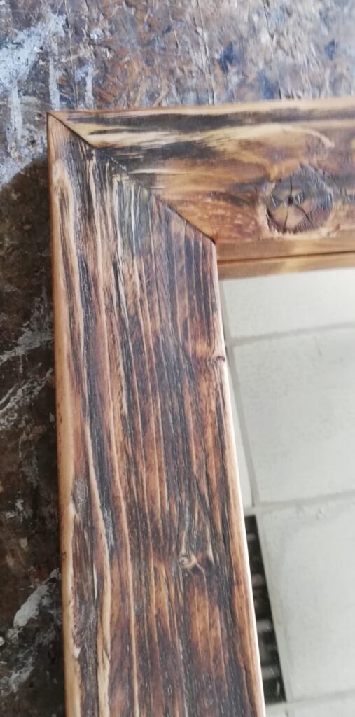 Rama drewniana na wymiar - stare drewno