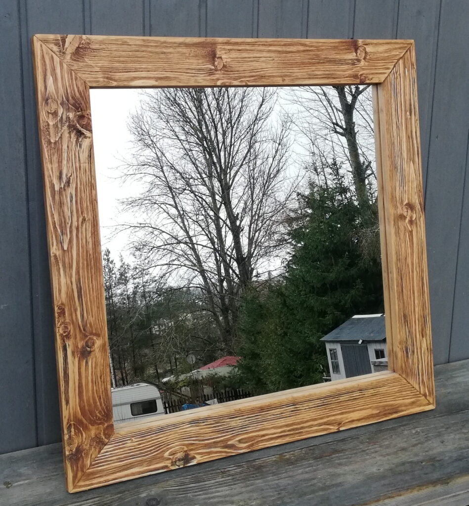 Lustro w ramie 60cmx60cm - na wymiar