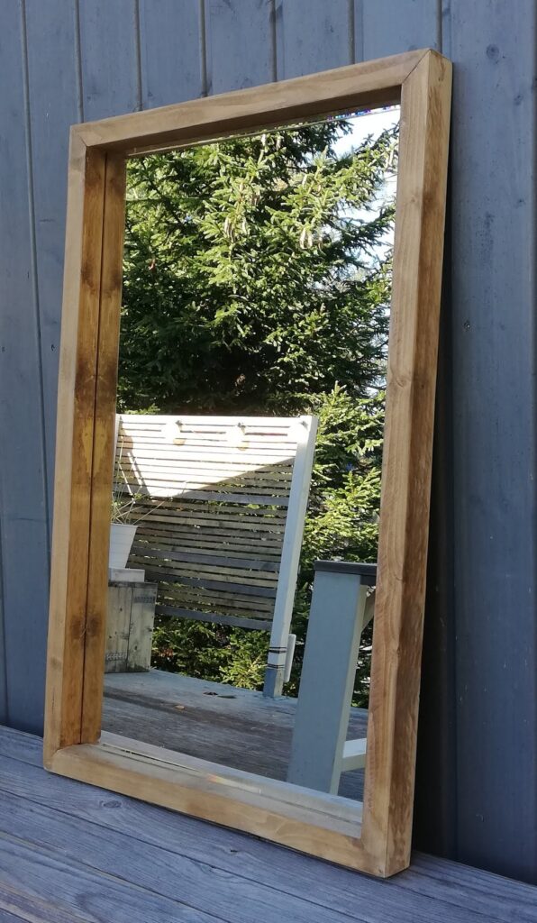 Lustro w ramie - szerokość 3 cm