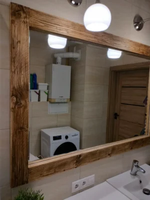 Rama drewniana - dąb średni 140 x 80